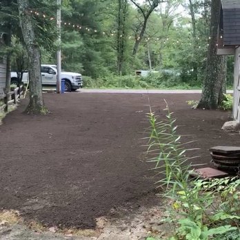 Quicklawn Hydroseeding - Driveway leveled before Hydroseeding. - Snow Removal Near Me - Cadillac, Michigan