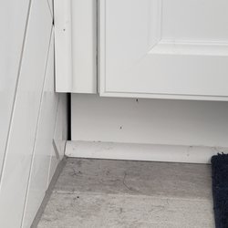 Eastwood Homes - Gap under bathroom sink
