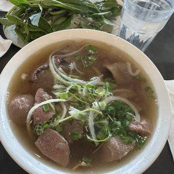 Pho Lovers - Brisket and beef balls pho (#7) - Vietnamese Near Me - Garden Grove, California