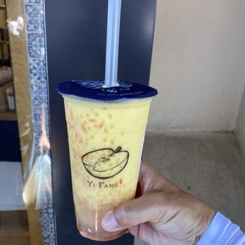 Yi Fang Taiwan Fruit Tea - Mango Pomelo Sago - Bubble Tea Near Me - Mountain View, California Yi Fang Taiwan Fruit Tea - Mango Pomelo Sago - Bubble Tea Near Me - Mountain View, California