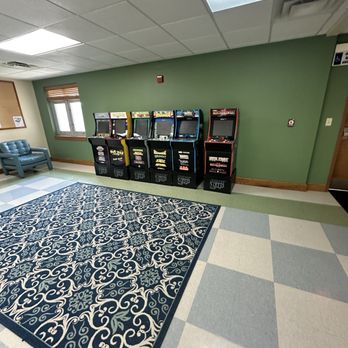 Idea Co-Op - Games in break room - Shared Office Spaces Near Me - Greenfield, Indiana Idea Co-Op - Games in break room - Shared Office Spaces Near Me - Greenfield, Indiana