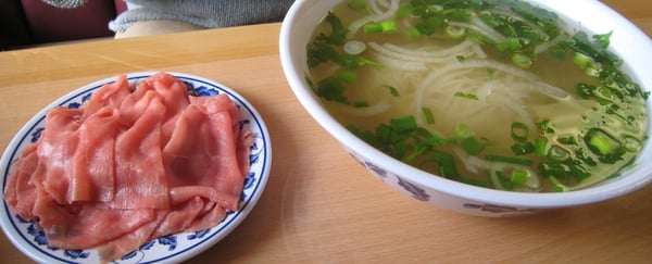 Photo of Pho Minh - South El Monte, CA, US. should've asked for some cilantro.