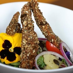 Rathaus Café-Restaurant - Feiner Salat mit Kornspitz