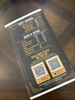 Menu photo 3 Gold Dust Pizza Copperopolis Copperopolis, CA