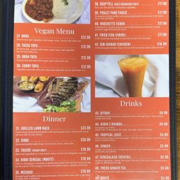 Menu Menu