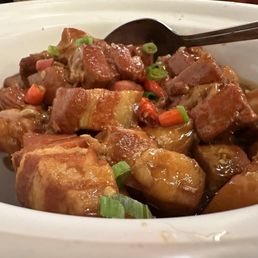 House Special Braised Pork私房红烧肉。
