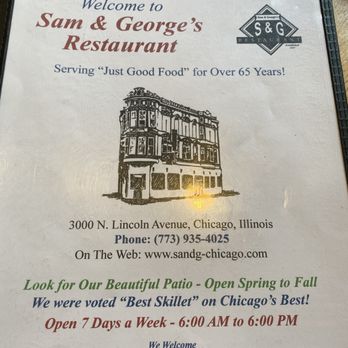 Sam & George's - Breakfast & Brunch Near Me - Chicago, Illinois