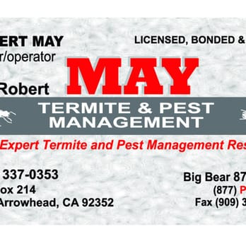 May Robert Termite & Pest Management - Call for a FREE Estimate! - Pest Control Near Me May Robert Termite & Pest Management - Call for a FREE Estimate! - Pest Control Near Me