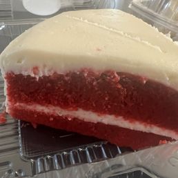 Red Velvet Cake Slice No Pecans Red Velvet Cake Slice No Pecans