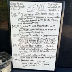 Chucktown Meatball - Menu as of August 2025