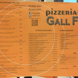 Gall Fer - Menu