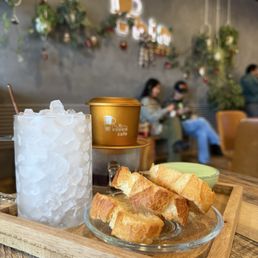 Phin coffee with Xmas decor