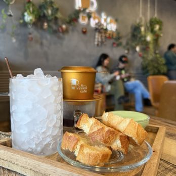 Phin Cafe - Phin coffee with Xmas decor - Bubble Tea Near Me - San Jose, California