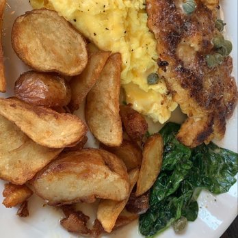 STIR - Breakfast chicken Piccata - Bars Near Me - Raleigh, North Carolina STIR - Breakfast chicken Piccata - Bars Near Me - Raleigh, North Carolina