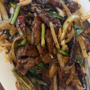 House Of Potsticker - Mongolian Beef (extra spicy) - Chinese Near Me - Modesto, California