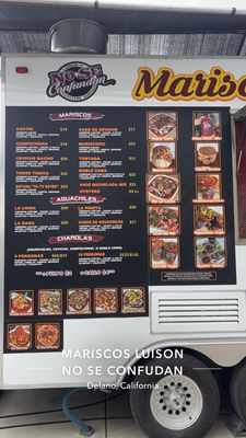 Menu photo 2 Mariscos Luison Nsc Delano, CA