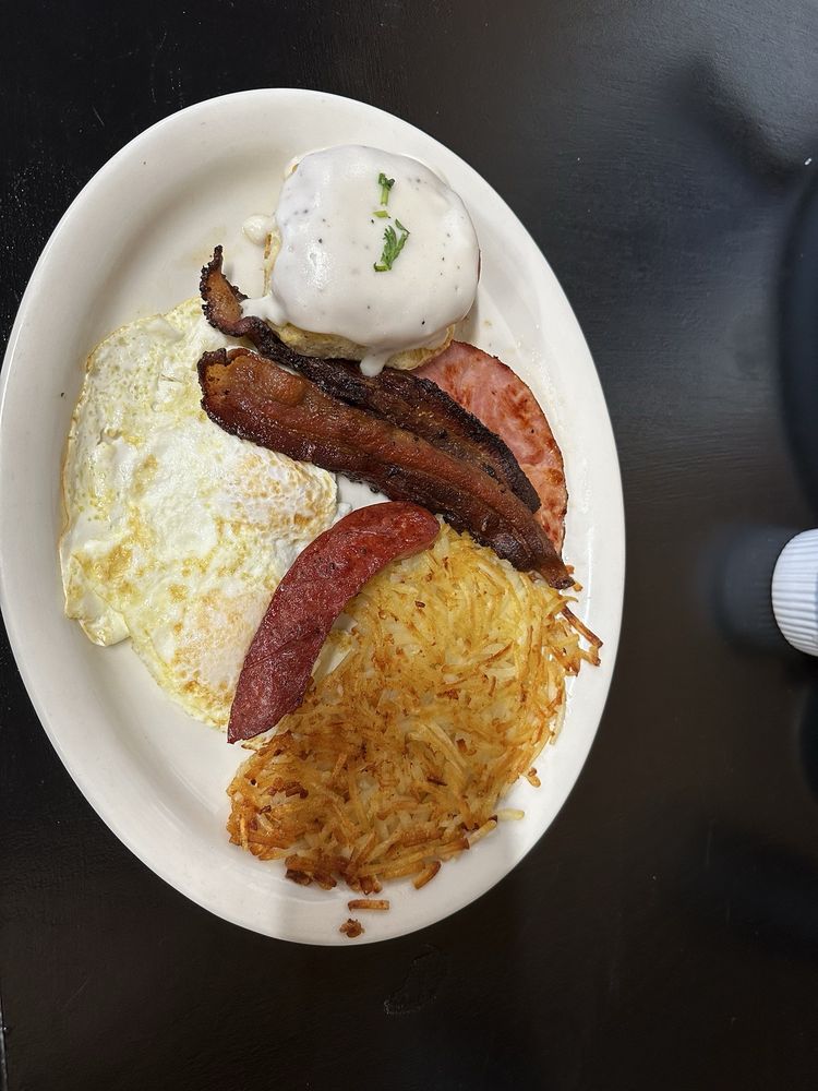 Texas Toast Breakfast and Burgers
