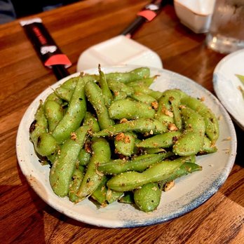 Fujiya - Spicy Garlic Edamame - Japanese Near Me - Elk Grove, California