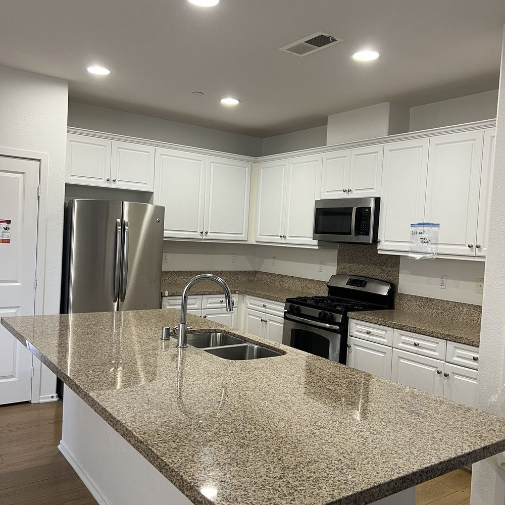 SD Stone Dynasty - Before demolishing. I felt my kitchen was outdated. I wanted a modern look. Israel added more cabinets and added a spice-rack !!! - Countertop Installation Near Me - Chula Vista, California SD Stone Dynasty - Before demolishing. I felt my kitchen was outdated. I wanted a modern look. Israel added more cabinets and added a spice-rack !!! - Countertop Installation Near Me - Chula Vista, California
