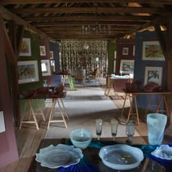 Gottwaldówka - Ausstellung im Dach der Remise