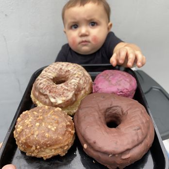 Doughnut Plant - Concord Grape Doughseeds and Sourdoughnuts - Donuts Near Me - Brooklyn, New York