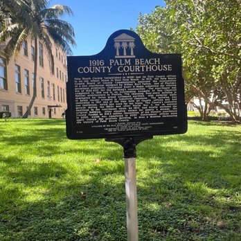 1916 Palm Beach County Courthouse - Landmarks & Historical Buildings Near Me - West Palm Beach, Florida 1916 Palm Beach County Courthouse - Landmarks & Historical Buildings Near Me - West Palm Beach, Florida