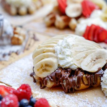 Wonderffle Cafe  - BanaBana - Waffles Near Me - Victoria, British Columbia