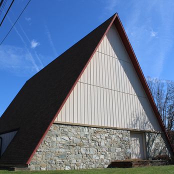 Greenawalt Roofing Company - New shingles on a steep church roof. - Roofing Near Me - Lancaster, Pennsylvania Greenawalt Roofing Company - New shingles on a steep church roof. - Roofing Near Me - Lancaster, Pennsylvania
