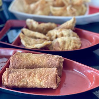 Han the Sushi Man - Egg Rolls, cream cheese Crab Rangoon and Potstickers - Sushi Bars Near Me - Joplin, Missouri