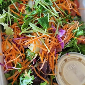 Naturally Good - house salad with delicious dressing. SO fresh. will get this again - Health Markets Near Me - Montauk, New York Naturally Good - house salad with delicious dressing. SO fresh. will get this again - Health Markets Near Me - Montauk, New York