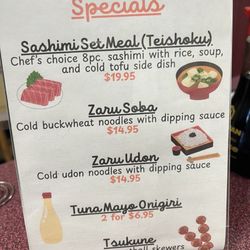 Yakitori House Restaurant - New specials