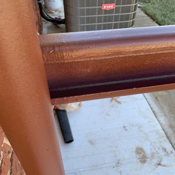 Pro Siding Windows & Roofing - Extreme close up of rail paint job. Fantastic. - Windows Installation Near Me - Wichita Falls, Texas Pro Siding Windows & Roofing - Extreme close up of rail paint job. Fantastic. - Windows Installation Near Me - Wichita Falls, Texas
