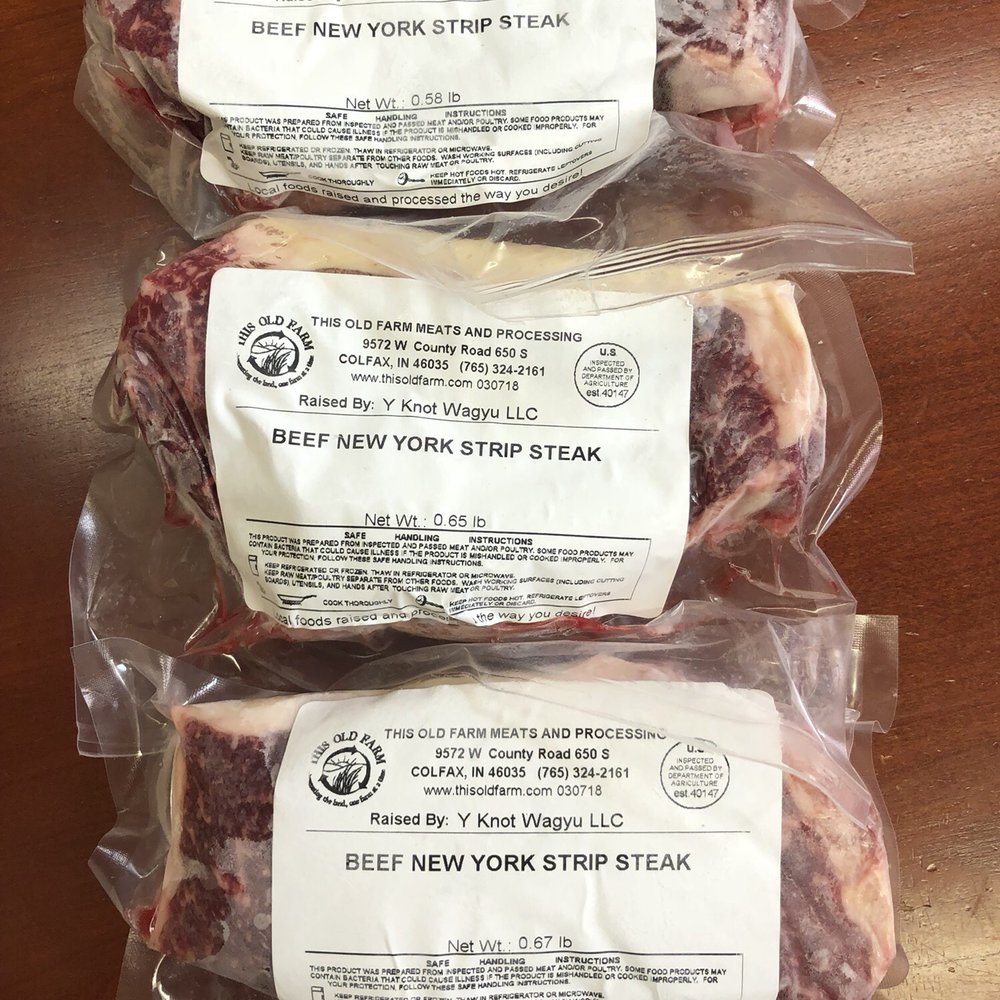 Y Knot WAGYU - three packages of beef - Butcher Near Me - Columbus, Indiana Y Knot WAGYU - three packages of beef - Butcher Near Me - Columbus, Indiana