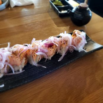 Robata Wasa - Salmon & Lemon Pepper - Sushi Bars Near Me - Irvine, California Robata Wasa - Salmon & Lemon Pepper - Sushi Bars Near Me - Irvine, California