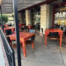 Outside patio Outside patio