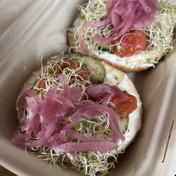 Sidedoor Bagel - Veggie Sandwich - Bagels Near Me - Indianapolis, Indiana