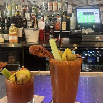 Fotia Greek Taverna - Bloody Maria ,and a Bloody Mary - Greek Near Me - Manchester, New Hampshire