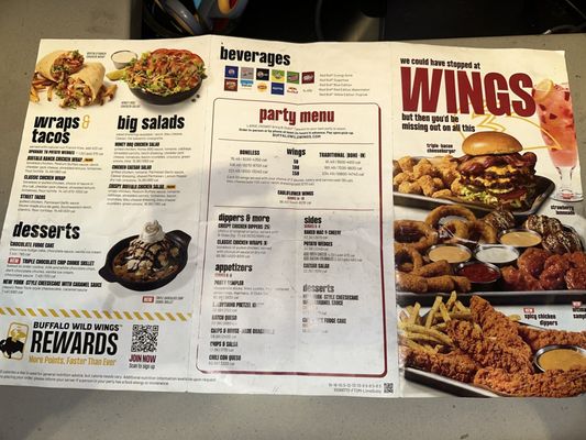 Menu photo 1 Buffalo Wild Wings Riverside, CA