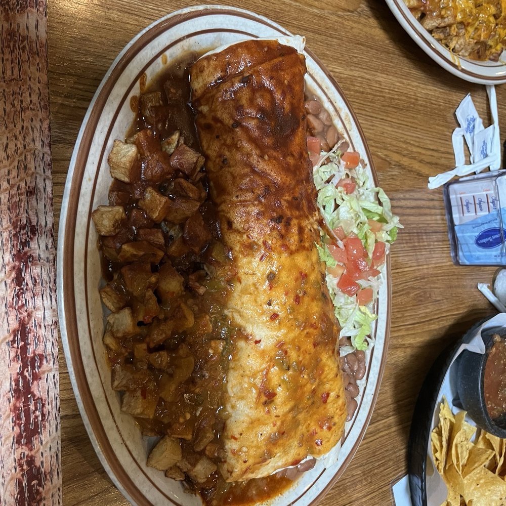 Sadie's - Burrito Christmas style - New Mexican Cuisine Near Me - Albuquerque, New Mexico Sadie's - Burrito Christmas style - New Mexican Cuisine Near Me - Albuquerque, New Mexico