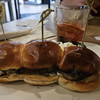 Taverna Opa Orlando - Lamb Sliders Caramelized Onion, Tzatziki - Greek Near Me - Orlando, Florida
