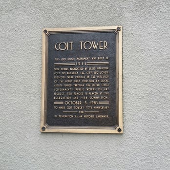 Coit Tower - Landmarks & Historical Buildings Near Me - San Francisco, California