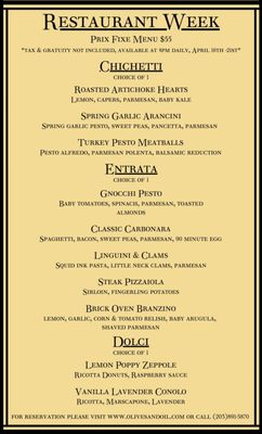 Menu photo 2 Olives and Oil New Haven, CT