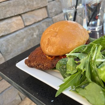 The Back Abbey - Upland - Spicy Chicken Schnitzel - Burgers Near Me - Upland, California