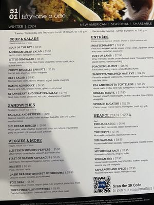 Menu photo 1 Fifty-one O One Dearborn, MI Menu photo 1 Fifty-one O One Dearborn, MI