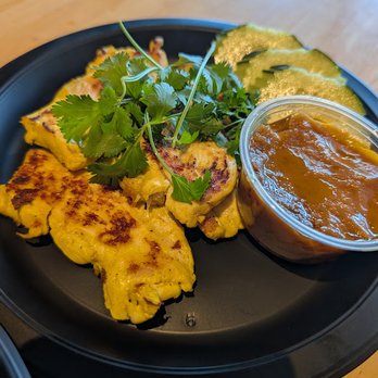 HUNGRY BOY Thai Cafe' - Appetizer chicken satay (5 pcs) - Thai Near Me - Fountain Valley, California