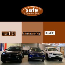 Safe Used Auto Sales - Within walking distance from Three Brothers diner, your vehicle can be saved while you treat yourself for breakfast or lunch.