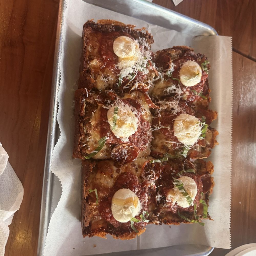 Sam’s Square Pie - El Jefe Pizza - Pizza Near Me - Indianapolis, Indiana Sam’s Square Pie - El Jefe Pizza - Pizza Near Me - Indianapolis, Indiana
