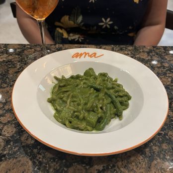 Ama - Trofie di Castagne con Pesto Genovese - Desserts Near Me - Washington, DC, District of Columbia