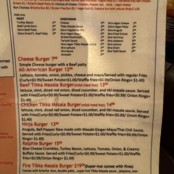 Gaia Masala & Burger - Menu 10/24/2023 - Indian Near Me - Denver, Colorado Gaia Masala & Burger - Menu 10/24/2023 - Indian Near Me - Denver, Colorado