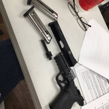 3 Dot Sight Group - Stripping the gun for inspection while using safety precautions. - Firearm Training Near Me - Las Vegas, Nevada 3 Dot Sight Group - Stripping the gun for inspection while using safety precautions. - Firearm Training Near Me - Las Vegas, Nevada